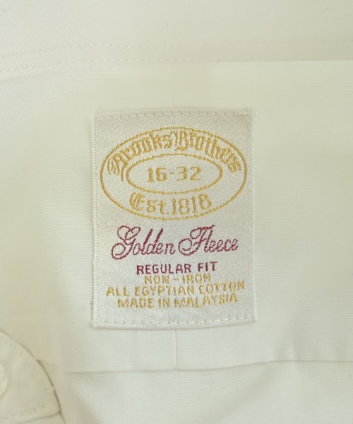 Brooks Brothers（ブルックスブラザーズ）ドレスシャツ 白 サイズ:16(L位) メンズ/2200684382173