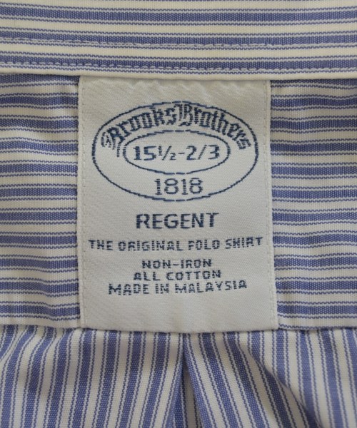 Brooks Brothers（ブルックスブラザーズ）ドレスシャツ 青 サイズ:15 1/2(M位) メンズ/2200691213019