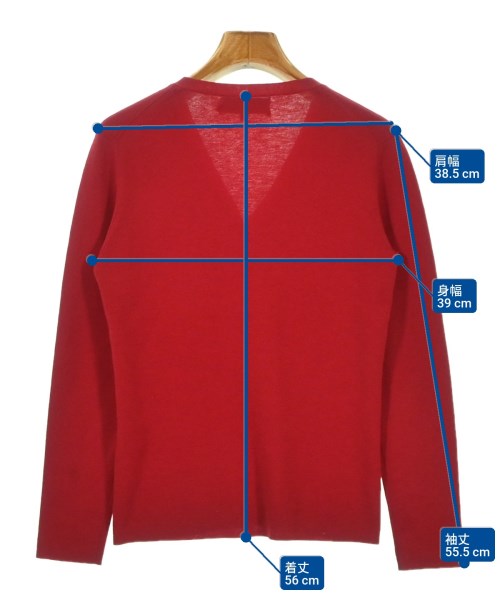 Brooks Brothers（ブルックスブラザーズ）カーディガン 赤 サイズ:M レディース/2200692446041