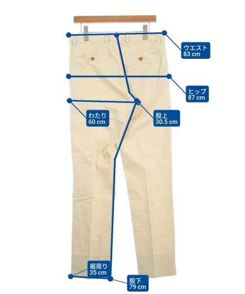 Brooks Brothers（ブルックスブラザーズ）スラックス 白 サイズ:31(M位) メンズ/2200684305882