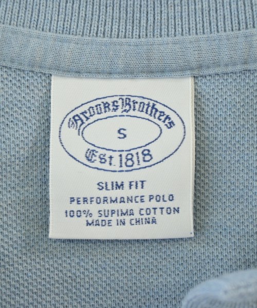 Brooks Brothers（ブルックスブラザーズ）ポロシャツ 青 サイズ:S メンズ/2200687630042