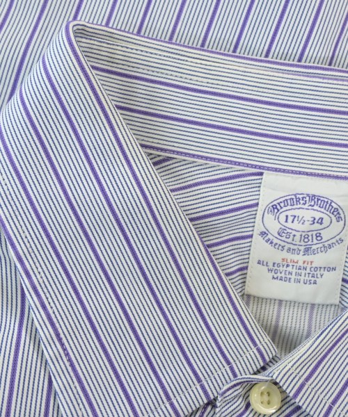 Brooks Brothers（ブルックスブラザーズ）カジュアルシャツ 紫 サイズ:17 1/2(XXL位) メンズ/2200693244011