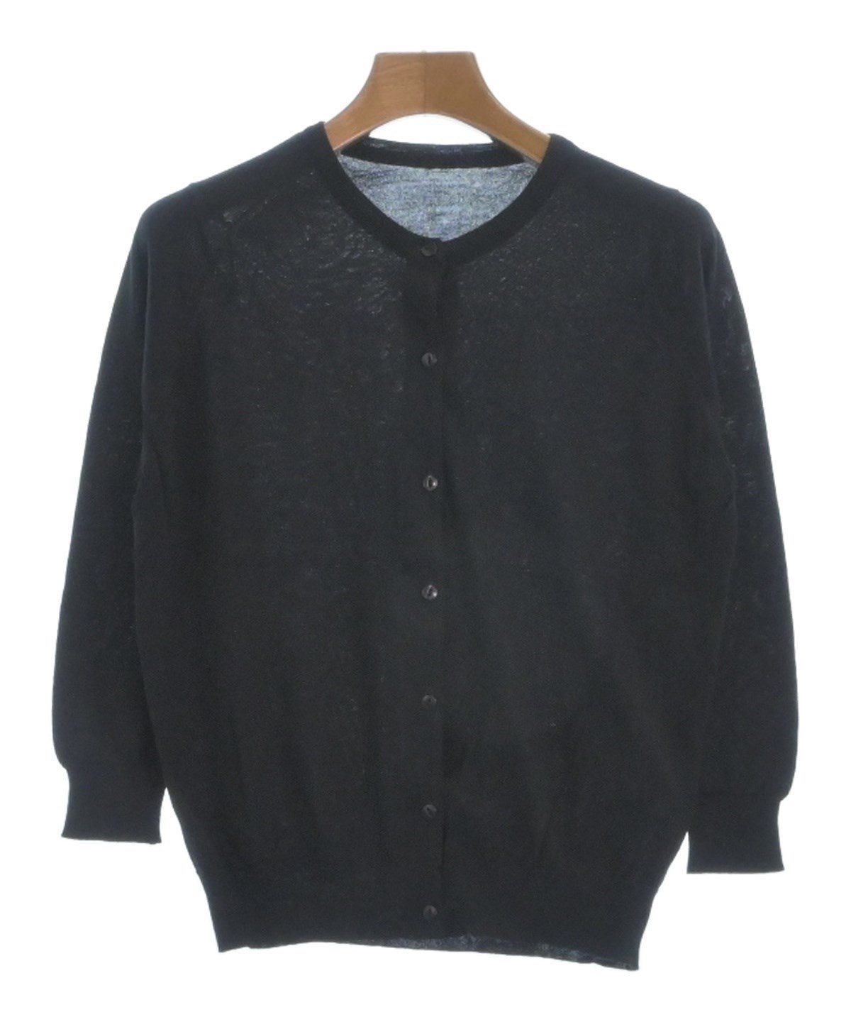 【美品】ジョンスメドレー JOHN SMEDLEY カーディガン黒 JOHN SMEDLEY（ジョンスメドレー）カーディガン 黒 サイズ:-(S位