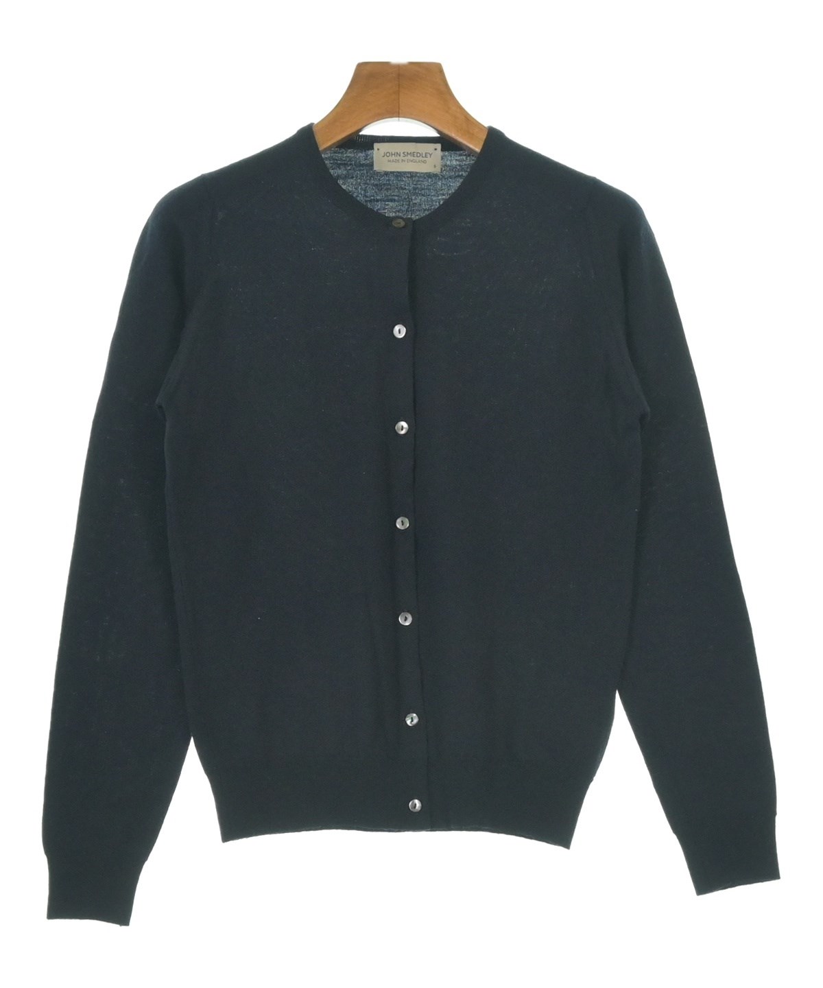 JOHN SMEDLEY（ジョンスメドレー）カーディガン 紺 サイズ:S