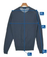 JOHN SMEDLEY（ジョンスメドレー）ニット・セーター 紺 サイズ:S メンズ/2200631461234