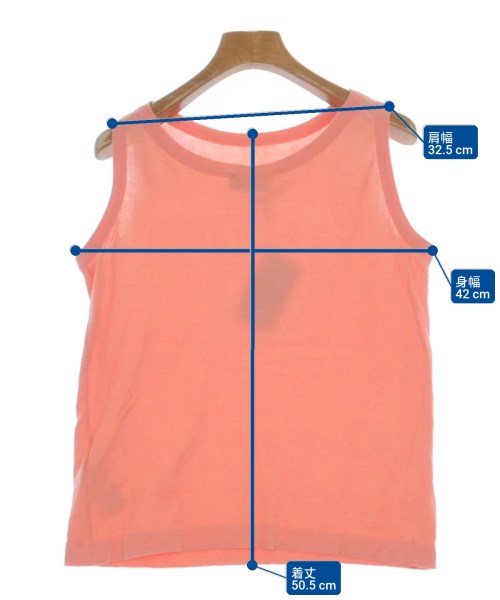 JOHN SMEDLEY（ジョンスメドレー）ベスト/ノースリーブ ピンク サイズ:S レディース/2200638314441