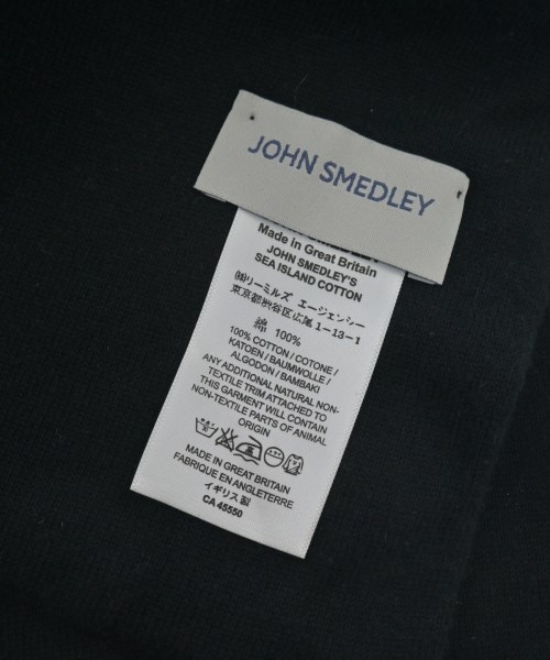 JOHN SMEDLEY（ジョンスメドレー）マフラー 黒 サイズ:- レディース/2200638870053