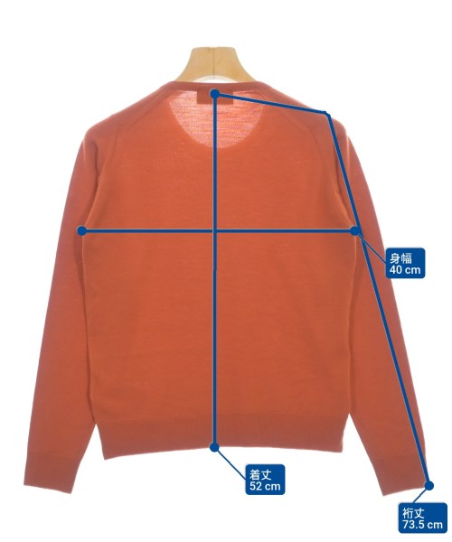 JOHN SMEDLEY（ジョンスメドレー）ニット・セーター オレンジ サイズ:-(M位) レディース/2200634982040