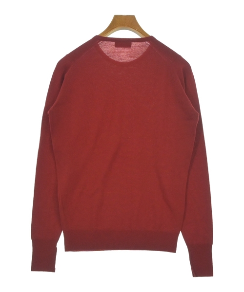 JOHN SMEDLEY（ジョンスメドレー）ニット・セーター 赤 サイズ:XS メンズ/2200637491211