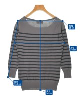 JOHN SMEDLEY（ジョンスメドレー）ニット・セーター グレー サイズ:S レディース/2200639561011