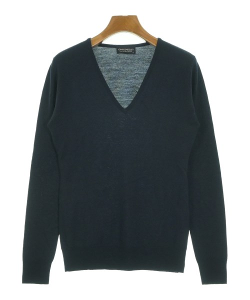 JOHN SMEDLEY(ジョンスメドレー)ニット・セーター 紺 サイズ:S/2200637841047