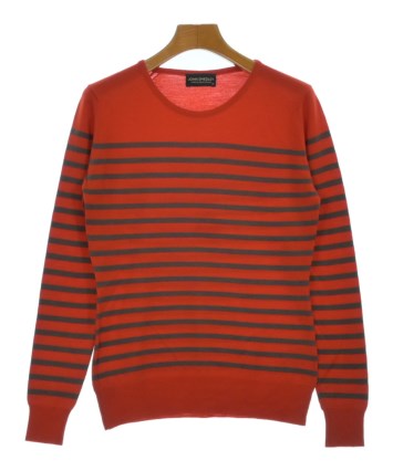 JOHN SMEDLEY（ジョンスメドレー）ニット・セーター 赤 サイズ:M