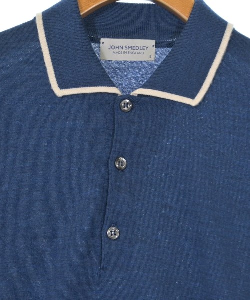 JOHN SMEDLEY（ジョンスメドレー）ニット・セーター 青 サイズ:S メンズ/2200641149016