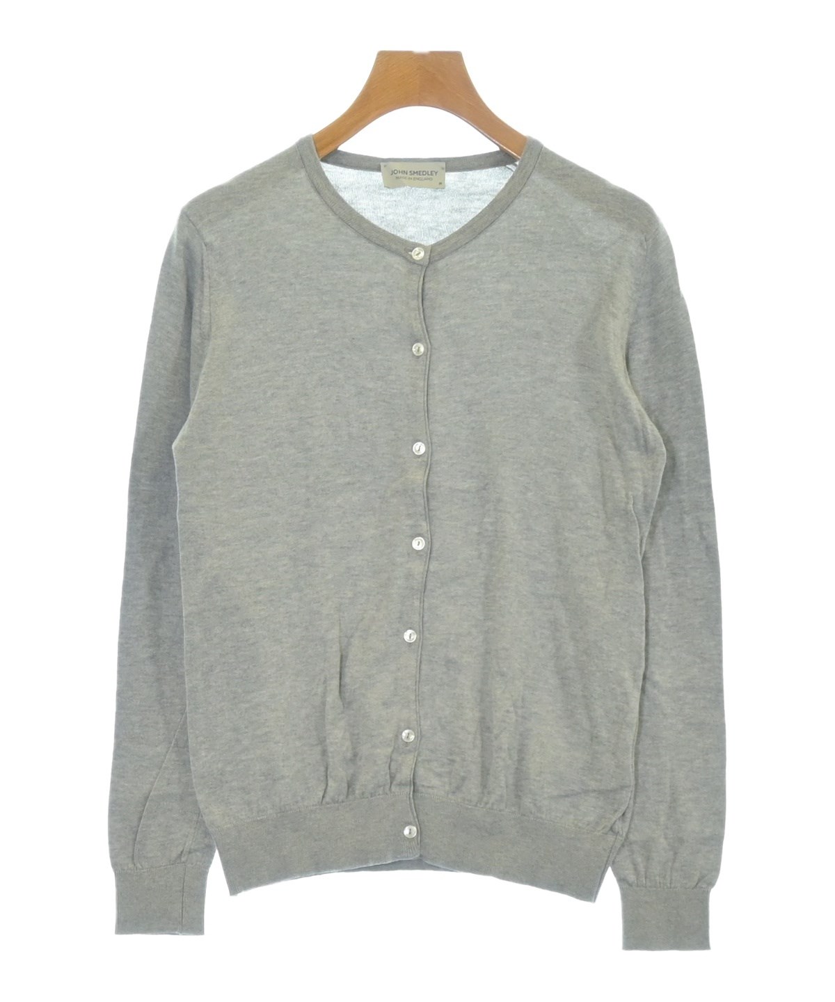 JOHN SMEDLEY（ジョンスメドレー）カーディガン グレー サイズ:M