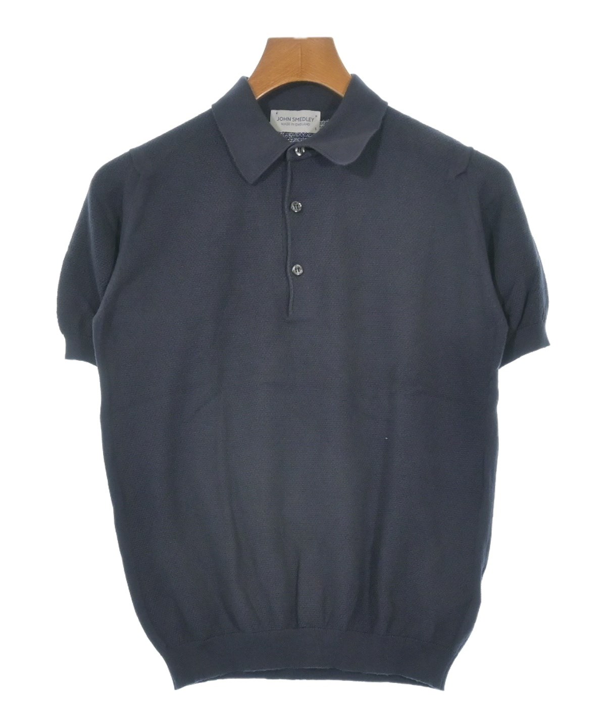 JOHN SMEDLEY ジョンスメドレー ニット・セーター メンズ 【古着】【中古】 JOHN SMEDLEY（ジョンスメドレー）ニット・セーター 紺 サイズ:S