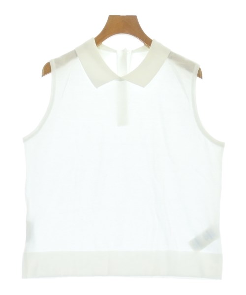 JOHN SMEDLEY（ジョンスメドレー）ベスト/ノースリーブ 白 サイズ:-(XL