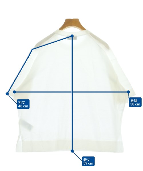 JOHN SMEDLEY（ジョンスメドレー）ニット・セーター 白 サイズ:L レディース/2200642063205