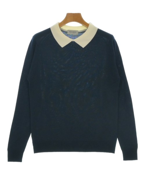 JOHN SMEDLEY(ジョンスメドレー)ニット・セーター 紺 サイズ:S/2200642155023