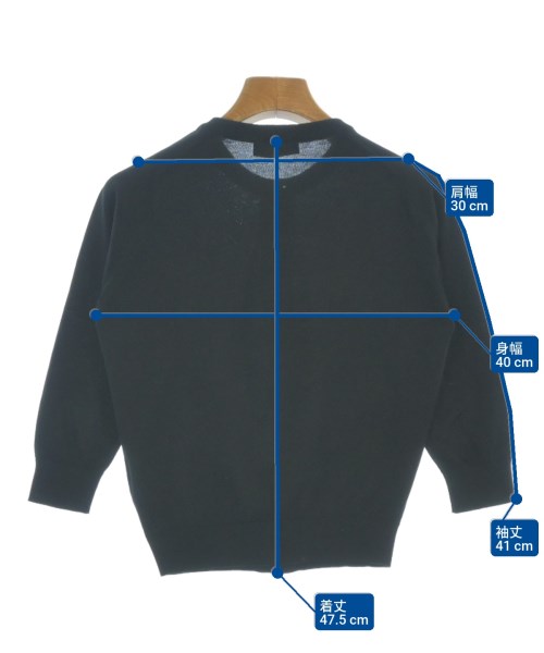 JOHN SMEDLEY（ジョンスメドレー）カーディガン 黒 サイズ:XS レディース/2200635309051