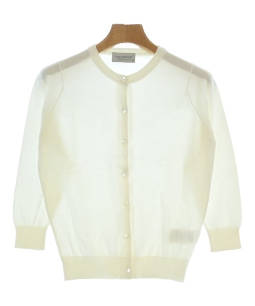 JOHN SMEDLEY（ジョンスメドレー）カーディガン 白 サイズ:XS