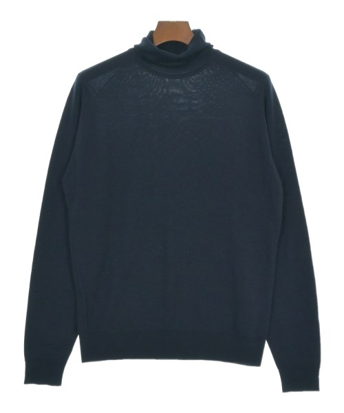 JOHN SMEDLEY(ジョンスメドレー)ニット・セーター 紺 サイズ:-(M位)/2200640073268