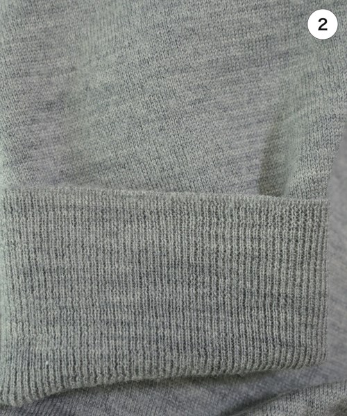 JOHN SMEDLEY（ジョンスメドレー）ニット・セーター グレー サイズ:S メンズ/2200644297035