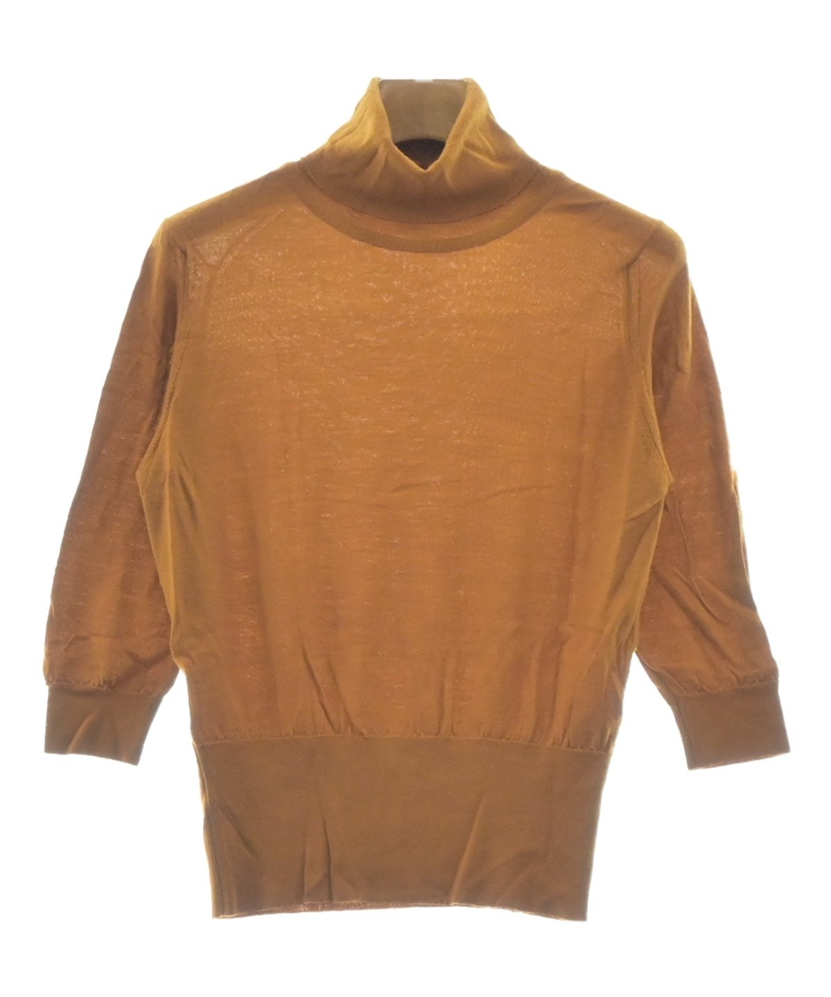 SIES MARJAN シエスマルジャン ニット・セーター S オレンジ 【古着】【中古】 DIESEL - DIESEL ディーゼル ニット・セーター S オレンジx茶