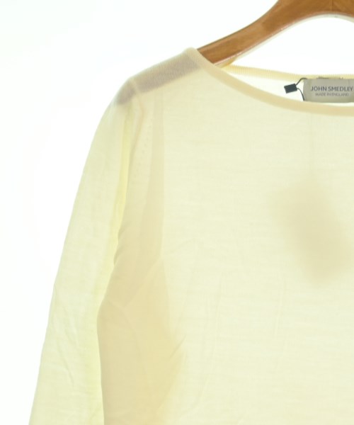 JOHN SMEDLEY（ジョンスメドレー）ニット・セーター 白 サイズ:M レディース/2200611842206
