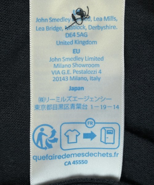 JOHN SMEDLEY（ジョンスメドレー）カーディガン 黒 サイズ:S メンズ/2200615342061