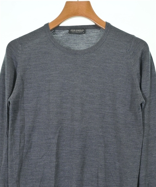 JOHN SMEDLEY（ジョンスメドレー）ニット・セーター グレー サイズ:S レディース/2200621340075