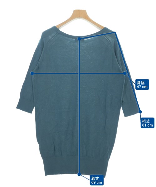 JOHN SMEDLEY（ジョンスメドレー）ニット・セーター 緑 サイズ:S レディース/2200615016054