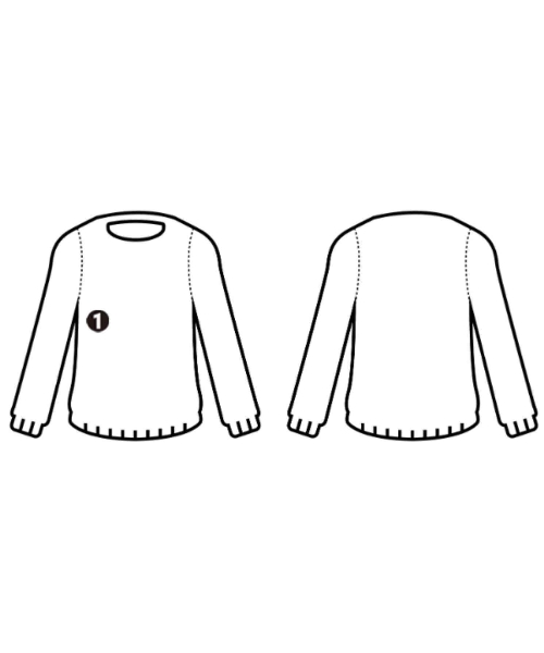 JOHN SMEDLEY（ジョンスメドレー）ニット・セーター 白 サイズ:F レディース/2200626236021