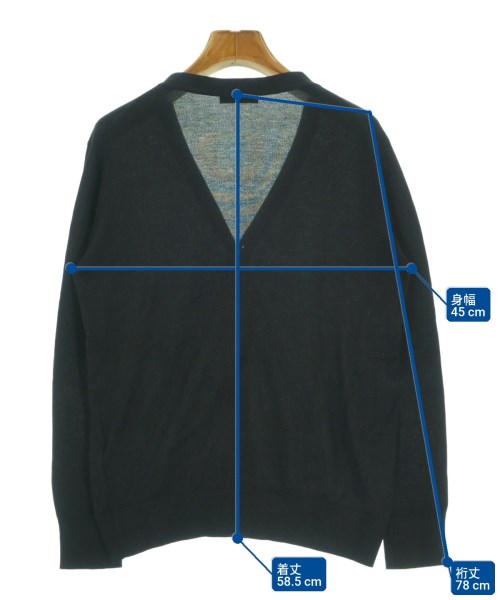 JOHN SMEDLEY（ジョンスメドレー）カーディガン 黒 サイズ:M レディース/2200625693023