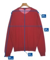 JOHN SMEDLEY（ジョンスメドレー）ニット・セーター 赤 サイズ:L レディース/2200615536163