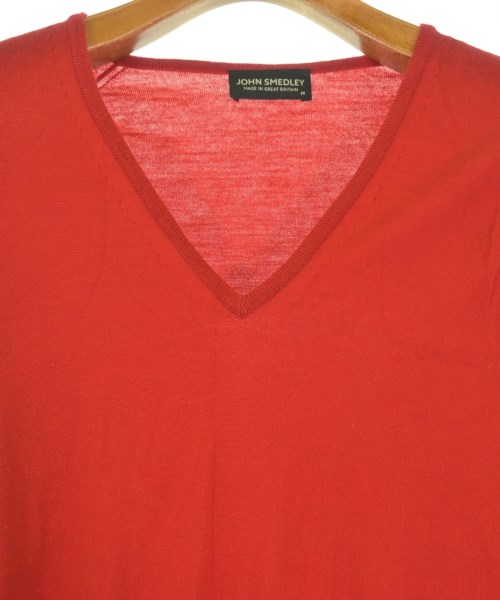 JOHN SMEDLEY（ジョンスメドレー）ニット・セーター 赤 サイズ:M レディース/2200600344032