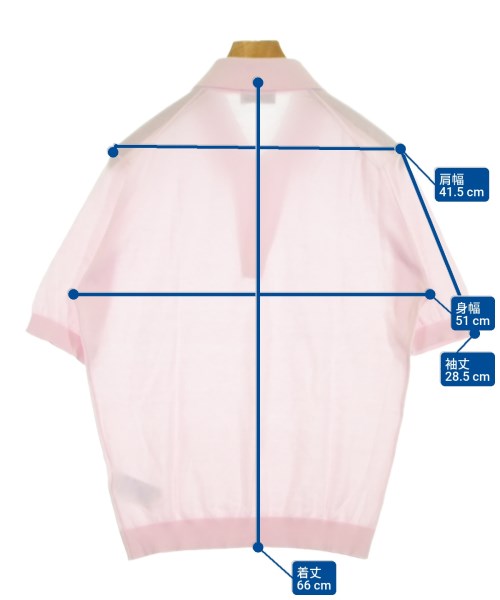 JOHN SMEDLEY（ジョンスメドレー）ニット・セーター ピンク サイズ:S メンズ/2200619846114