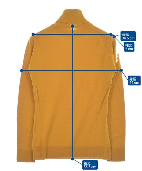 JOHN SMEDLEY（ジョンスメドレー）ニット・セーター 黄 サイズ:-(M位) レディース/2200630156025