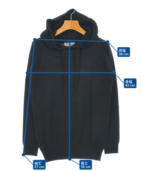 JOHN SMEDLEY（ジョンスメドレー）ニット・セーター 黒 サイズ:XS レディース/2200630380017