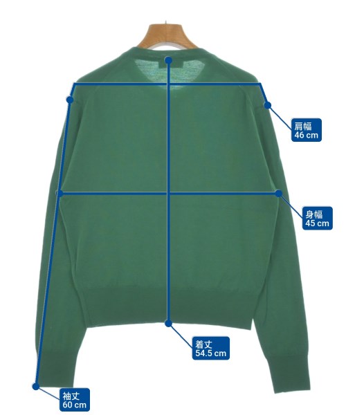 JOHN SMEDLEY（ジョンスメドレー）カーディガン 緑 サイズ:S レディース/2200615972251