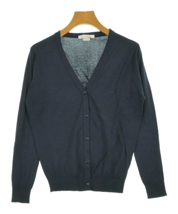 美品　ジョンスメドレーJOHN SMEDLEY 現行タグ　コットンカーディガン JOHN SMEDLEY（ジョンスメドレー）カーディガン 紺 サイズ:XS