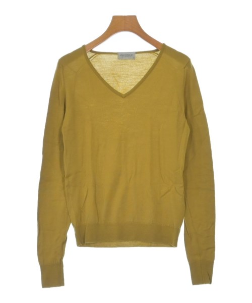 JOHN SMEDLEY（ジョンスメドレー）ニット・セーター 黄 サイズ:M レディース/2200634506130