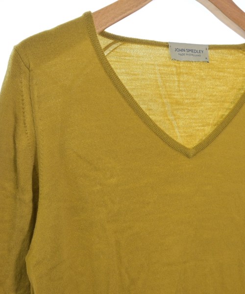 JOHN SMEDLEY（ジョンスメドレー）ニット・セーター 黄 サイズ:M レディース/2200634506130
