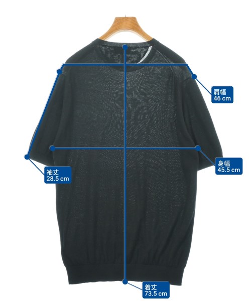JOHN SMEDLEY（ジョンスメドレー）ニット・セーター 黒 サイズ:M レディース/2200611591043
