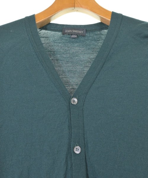 JOHN SMEDLEY（ジョンスメドレー）カーディガン 緑 サイズ:XS メンズ/2200614358049