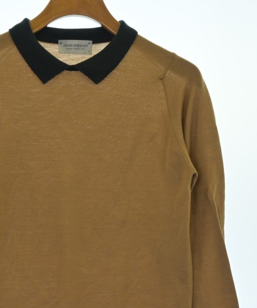 JOHN SMEDLEY（ジョンスメドレー）ニット・セーター 茶 サイズ:S レディース/2200611317070