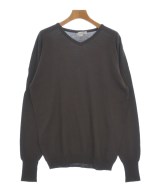 JOHN SMEDLEY（ジョンスメドレー）ニット・セーター 茶 サイズ:M メンズ/2200614701128