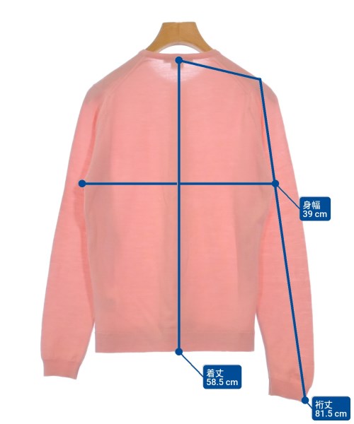 JOHN SMEDLEY（ジョンスメドレー）カーディガン ピンク サイズ:S レディース/2200620029056