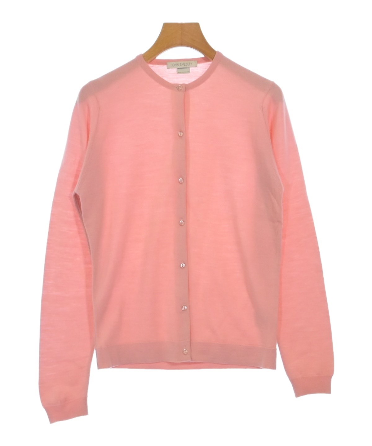 JOHN SMEDLEY（ジョンスメドレー）カーディガン ピンク サイズ:S