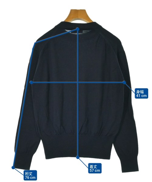 JOHN SMEDLEY（ジョンスメドレー）ニット・セーター 紺 サイズ:S レディース/2200620145039
