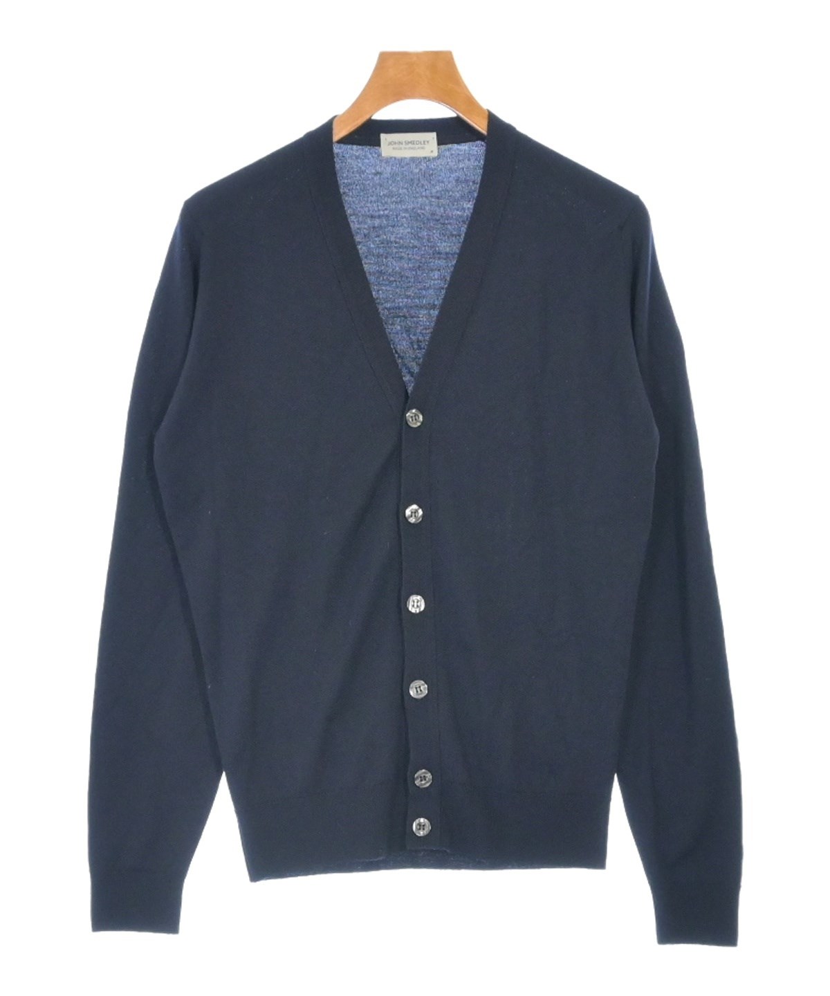 JOHN SMEDLEY（ジョンスメドレー）カーディガン 紺 サイズ:M